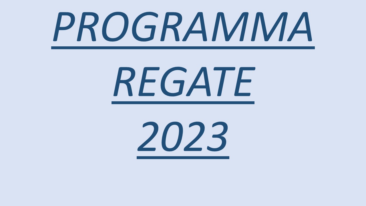 Programma Regate Stagione 2023